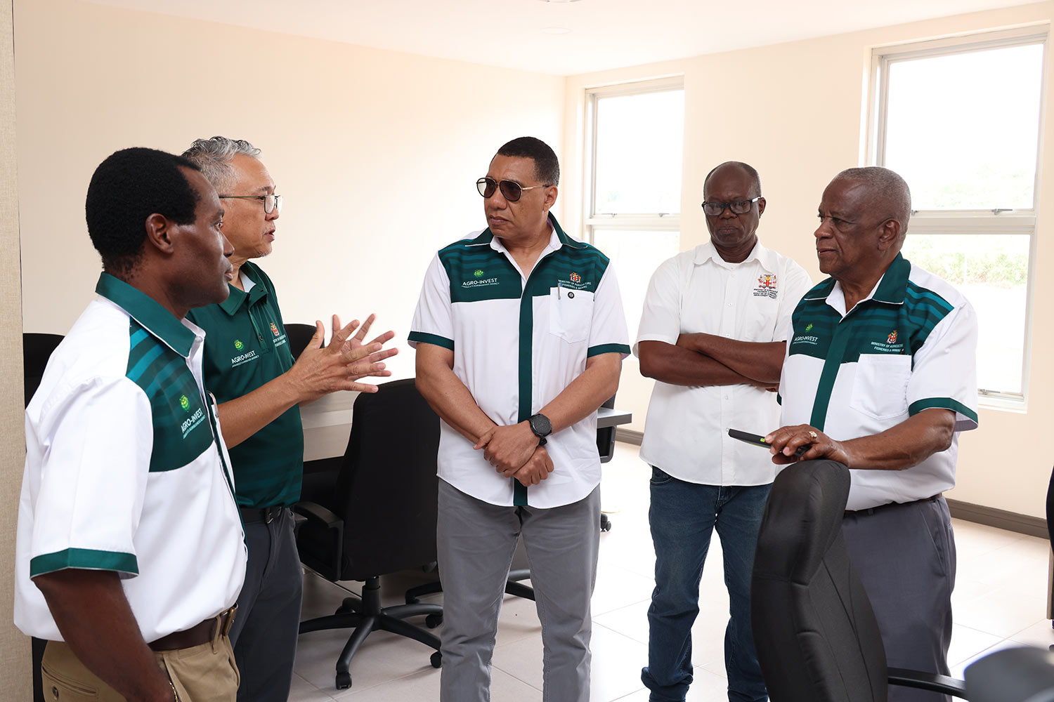 The commissioning of the Essex Valley Agro-Processing Plant