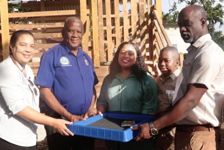 RADA Strengthens Food Security with Small Ruminant Handover at Manchester High School